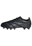 adidas Unisex Predator League J Football Boots Multi Ground Fußballschuhe, Core Black/Carbon/Gold Metallic, 38 EU