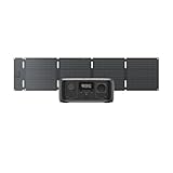ECOFLOW RIVER 3 Tragbare Powerstation mit 60 W Solarpanel, 245 Wh LFP Batterie, bis zu 600 W Leistung, GaN verdoppelt die Laufzeit,