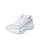 Puma Deviate Nitro™ Elite 3 Damen-Laufschuh, White-Speed Blue, 38 EU