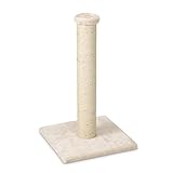 Beeztees Katzen Kratzbaum Beige Kratzsäule Sisalstamm Kratzstamm Katzenbaum