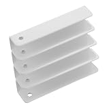 CORHAD 4 Stück U förmige Ersatzrillen für Babytore Stabile Treppengitterverstärkung für Kindersicherheits Haustiertüren Einfache Montage Langlebige Türschutzgitter Zubehör