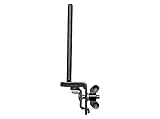 Meinl Percussion Cowbell Bassdrum Holder - Halterung für Kuhglocken Instrument an Bass Drum Spannreifen - Stahl, Schwarz (MC-STBD)