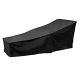 Gartenliege abdeckung Abdeckung for Sonnenliege im Freien, Garten, Sonnenliege, Abdeckung for Terrasse, Outdoor-Loungesessel, Liege, Schutzhülle, Möbel, wasserdichte Abdeckung(208x76x4080CM)