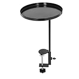 YARNOW Verstellbares Pflanzenregal aus Metall mit Großem Schwarzem Tablett Fensterbankverlängerung für Innen Hängender Pflanzenständer für Sukkulenten und Kräuter