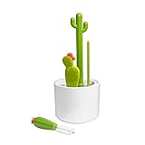 CACTI™ Flaschenbürsten Set (4 Stück), Ideal für schwer zu reinigende Utensilien wie Flaschen, Schnabeltassen oder Sauger