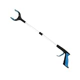 UQCRUGRK Greifzange 2 Stück Faltbare Greifer-Extender-Handwerkzeuge, Wurf-Reachers, Picker, zusammenklappbare Müllgreifer, Pick-up-Werkzeuge FüR Die Müllabfuhr, Abfallsammlung(Blue)