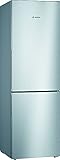 Bosch KGV36VLEA Serie 4 Kühl-Gefrier-Kombination, 186 x 60 cm, 214 L Kühlen & 94 L Gefrieren, VitaFresh längere Frische, LowFrost seltener abtauen, LED-Beleuchtung gleichmäßige Ausleuchtung