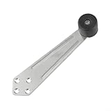 Schlankes Edelstahl-Design, zuverlässig, stumm, Türstopper, perfekt für jeden Raum