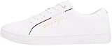 Tommy Hilfiger Damen Cupsole Sneaker Tommy Signature Schuhe, Weiß (White), 39 EU