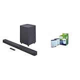 JBL Bar 500 – Kompakte 5.1-Kanal-Soundbar für Heimkino Sound-System & Philips AquaClean Kalk- und Wasserfilter für Espressomaschine, Kein Entkalken bis 5000 Tassen, Doppelpack
