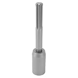 Solinder Hochschlagfester T-Pfostenhammer, 5-Gruben-Schaft, Stahl-Zaunpfostentreiber, 20 Cm Länge, Kompatibel mit Elektrischen Bohrhämmern, Rost- und Korrosionsbeständigkeit, (30mm)