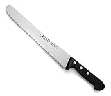 Arcos Serie Universal - Gebäckmesser Kuchenmesser - Klinge Nitrum Edelstahl 250 mm - HandGriff Polyoxymethylen (POM) Farbe Schwarz