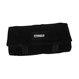 Beavorty Kleiner Schmuckbeutel Schmuckrolle Organizer für Ringe Ohrringe Uhren Halsketten Armbänder Kompakte Platzsparende Reiseaufbewahrung für Geschäftsreisen und Outdoor-einsatz