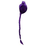 FUXINGHUAYA 𝙆𝙥𝙤𝙥 𝘿𝙚𝙢𝙤𝙣 𝙃𝙪𝙣𝙩𝙚𝙧𝙨 Perücke Damen Lila Cosplay Costume Merch Perücke Halloween Party Kostüm Perücken