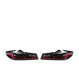 HUHASJEQ Auto Styling Rücklicht Kompatibel for BMW G30 Rückleuchten 2018-2020 525i 530i F90 G38 LED Rücklicht DRL OLED Hinten Lampe Auto Zubehör(Clear)