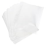 HAPINARY 100st Transparenter Ordner Mit 3 Löchern Ordnerteiler Mit Taschen Revision Wichtiger Dokumentenordner Selbstklebende Laminiertaschen Papierschutz Aktenschützer Für Die Schule Pp