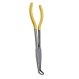 1stk Verlängerte Zange Draht Zange Erreichen Einstellbar Rundzange Runden Kabel Maschine Schleife Crimpen Schlüssel Stecker Zange Reparieren Crimpklemme Yellow DOITOOL
