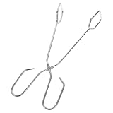 FUTUREORYY Edelstahl Food Clip Lebensmittelklemme Rutschfest Langlebig Küchenclip Backzubehör für Kuchen Barbecue Vielseitig für Indoor Outdoor Gebrauch