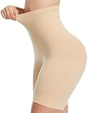 sellto Bauchweg Unterhose Damen Hohe Taille Miederhose Figurformende Bauchkontrolle Oberschenkel Starke Formende Unterwäsche Miederhose