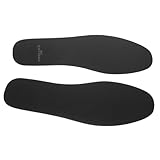 FOMIYES Manganstahl Schuh einlagen für Damen und Herren Verschleißfest Anti durchtritt Robustes Material Geeignet für Basketball Arbeitsschuhe Schwarzer Spritzlack für Outdoor und