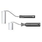 Marabu Farbroller-Set, 2er Set Schaumstoffrollen in 5 cm und 10 cm, mit Metallbügel und Kunststoffgriff, zum Schablonieren und Malen, 0290000000002