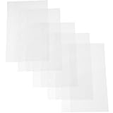 Ciieeo 5 Stück Budgetordner Einlagen aus Verschleißfestem Pp Transparente Doppellagige Loseblatttaschen Tragbare Ordnertaschen für Quittungen und Dokumente Zubehör für Budgetplaner