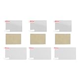 ZDETGU Neues 3DS XL LL Displayschutz-Set mit Gehärtetem Glas und PET-Folie für Vollständige Abdeckung und Kratzer