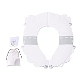 Toddler Toilet Seat,Spritzwassergeschützter Töpfchentrainingssitz für Toilette,Klappbarer Rutschfester Tragbarer Für Kinder | Baby Reise Auto Badezimmer Haushalt