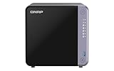 QNAP TS-432X-4G NAS & Speicherserver Tower Alpine Alpine AL-524 4 GB DDR4 QNAP QTS Schwarz