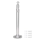 ANGGREK Universeller Projektorständer, 360° Verstellbare Decken- und Wandhalterung mit Pivot-Kugelknöpfen für -Projektor, 1/4 Zoll Gewinde, 5 Kg Traglast, 30-60 cm