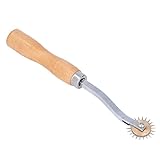 CHICIRIS Kopierrädchen aus Rostfreiem Stahl für Lederarbeiten, Praktisches Werkzeug Zum Ausrichten von Markierungen, Geeignet für Stoff, Papier, Leder