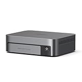 UGREEN NASync DXP480T Plus 4-Bay All-Flash NAS, Intel i5-1235U 10-Kern, 8GB DDR5, 128GB SSD, 10GbE, Wi-Fi 6, 4×M.2 NVMe, 8K HDMI, 2×Thunderbolt 4, Kompatibel mit Drittanbieter SSD (Diskless)