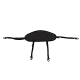 Kajaksitz, gepolsterter Deluxe-Paddleboard-Sitz, verstellbarer Bootssitz, gepolsterter Angelsitz, hohe Rückenlehne mit verstellbarem Gurt, Kajakfahren, Kanufahren, Sitzen