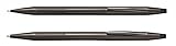 Cross Classic Century Kugelschreiber und Bleistift Set (Strichstäke M und 0.7 mm, nachfüllbar, inkl. Premium Geschenkbox) schwarz strukturiert