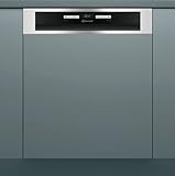 Bauknecht IBBC 3C33 X teilintegrierter Geschirrspüler - 60 cm, Schwarz, Energieeffizienzklasse D