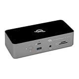 OWC Thunderbolt 5 Dockingstation mit 11 Anschlüssen, 2,5 GbE, SD/Micro-SD-Kartenleser, Audio-In/Out-Buchse, USB 3.2 Typ-A-Anschlüsse, 140 W Power Delivery