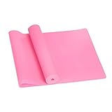 MOBUTOFU Fitness Bodybuilding Stretchbänder Elastische Übungsbänder Rosa Krafttrainingsbänder Für Physiotherapie Yoga Pilates Gymnastikband Fitnessbänder