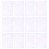 Ciieeo 30 Stück B6 Hartplastik Kartenhüllen Transparent Kratzfeste Kunststoff Klarsichthüllen für Fotos und Postkarten Lichtbeständig Organisierende Blattschutzhüllen für Büro und Schule