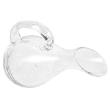 LOORGVEL Großer Weindekanter aus Glas mit Henkel Spirituosen Trenngefäß für Schnelles Dekantieren Transparent für Hausbar und Restaurant