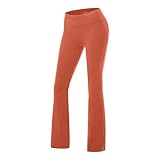 Generisch Damen Yogahose Bootcut Sporthose Bauchkontrolle Jogginghose Bootcut Jogginghose Hohe Taille Yogahose Weites Bein Straighthose Für Fitness Sport Jazzpants Yoga