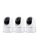 eufy Security Indoor Cam E220, Dreierpack, 2K Überwachungskamera Innen, WLAN, Schwenkbar, mit Nachtsicht, Personen- & Haustiererkennung, Bewegungsverfolgung