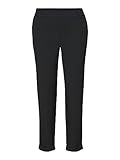VERO MODA Damen Hose 10225280 Dark Grey Melange M-30