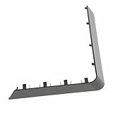 XBERSTAR Ersatz-HDD-Festplattenschlitz-Abdeckung, Türschachtklappe für PS4 Slim Konsole Spiel Kunststoff Konsole Schutz für PS4 Slim (schwarz)