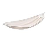 Hängematte Hängematte Outdoor Camping Schaukel Camping Einzel Doppel Erwachsene Schlafen Anti-Rollover Verdickte Hängen Stuhl Camping-Hängematte(White,L)
