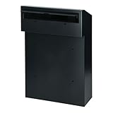 Miratic Briefkasten Günstig Groß und Wasserdicht Beste Briefkasten Klein Briefkasten mit Namen - Ideal für den Außenbereich zwei Montagemöglichkeiten