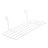 SOIMISS Käfigständer Für Vögel Papageienständer Eisenrahmen Einfacher Zugang Für Wellensittiche Sicher Und Langlebig Einfach Zu Montieren in Weiß