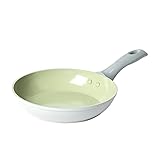 Salter BW09276 Earth Keramik Bratpfanne - 20cm Antihaft klein Pfanne, PFOA/PFAS/PTFE-frei Keramikbeschichtung, Induktionsgeeignet, Keramikpfanne, Bakelite Griff Universalpfanne, leicht zu reinigen