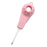 TOYANDONA Magnetischer Flaschenöffner Schraubverschlussöffner für Senioren Kraftsparender Deckelöffner Küchenhelfer zum Einfachen Öffnen von Getränkeflaschen und Joghurtbechern Rosa