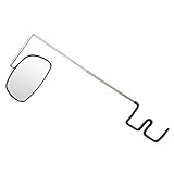 POENVFPO Robuster Rückspiegel aus Aluminiumlegierung für Fahrradhelme und Brillen für Alle Altersgruppen