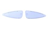 aVDB-moto Paar Blinkerkappe Vorne kompatibel mit BMW K1200RS K1200 RS 1996-2000 (Klar)